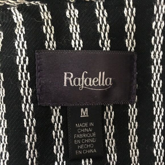 Rafaella Textured Knit Open Jacket Sz M - Picture 4 of 4